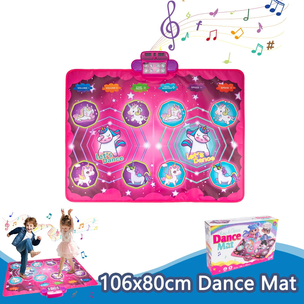 Electronic Dance Mat for Kids - 9 Levels, Double Player