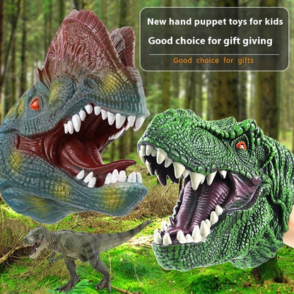 T-Rex Dinosaur Hand Puppet - Realistic Soft Toy for Kids