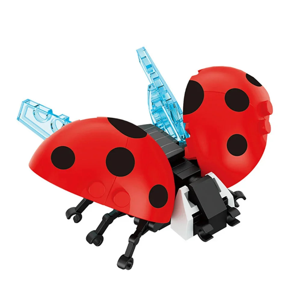 Insect Model Building Blocks Set - Bee, Ant, Butterfly & More