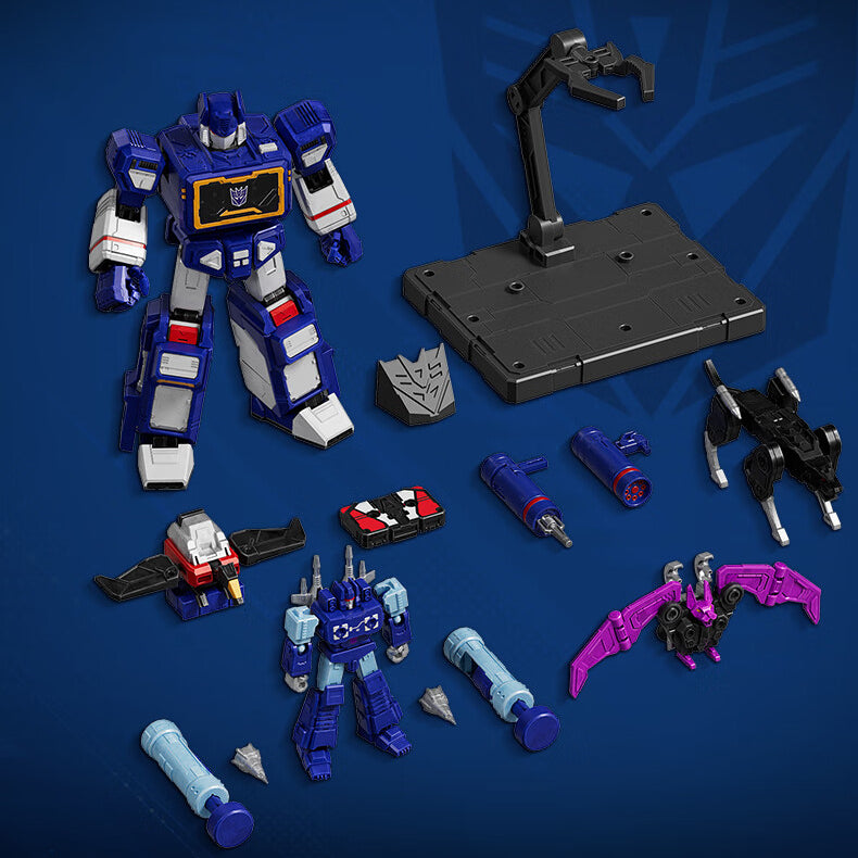 Transformers Tarn Soundwave Optimus Prime And Megatron Action Figure - LED & Voice Features