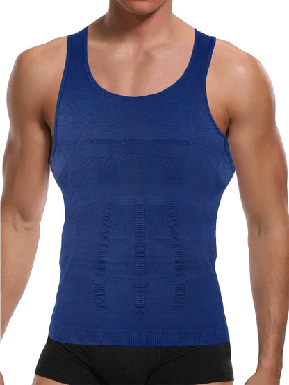 Men's Slimming Compression Vest - Tummy Control Shapewear