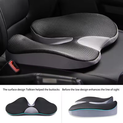 Memory Foam Office Chair Cushion - Pain Relief & Comfort