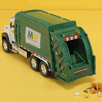 Diecast Garbage Truck Toy - Perfect Xmas Gift for Kids