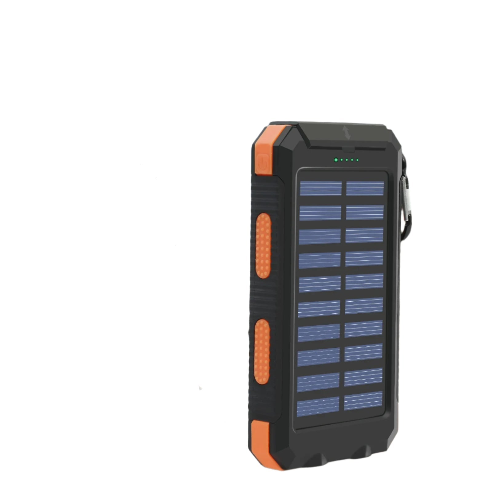 Solar Power Bank 30000mAh: Dual USB & LED for Outdoor Use