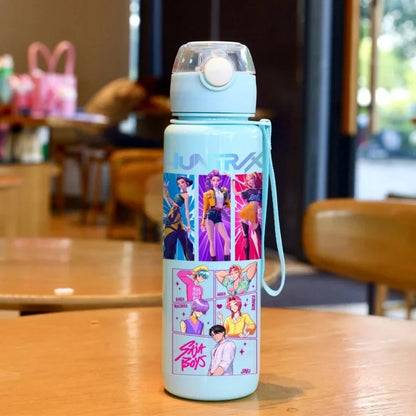 Kpop Demon Hunter Water Bottle 700ml - Kids Anime Sport Mug