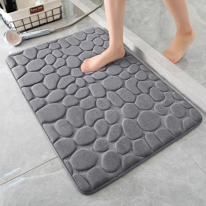 Non-Slip Quick-Dry Bathroom Mat - Absorbent Toilet Door Rug