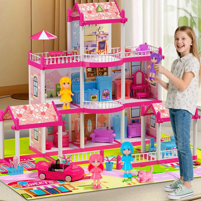 Dream Princess Dollhouse 2025: Lights, Furniture & Accessories