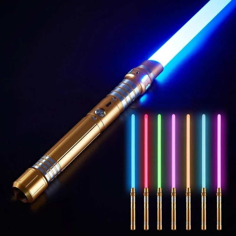 Metal Lightsaber: 7-Color Dueling Sword with Sounds