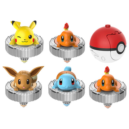 Pikachu & Charmander Combat Gyro - Pokémon Spinner Toy