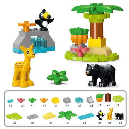 Creative Building Blocks - Happy Cake Animals Xmas Gift