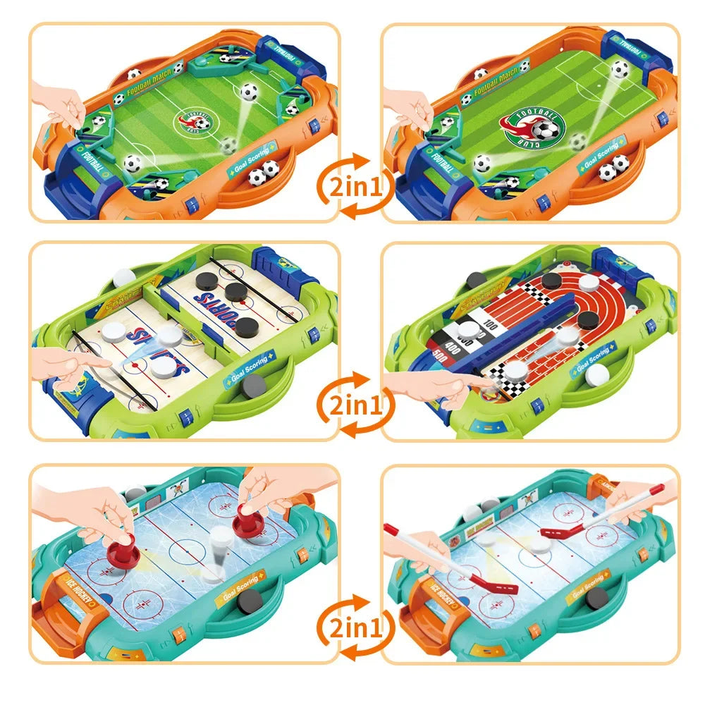 Table Board Games: Soccer & Basketball Fun for Kids