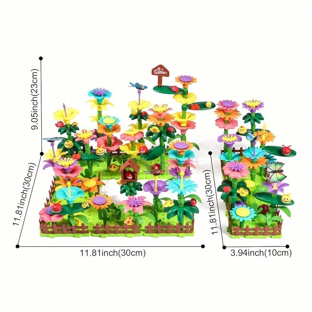 Flower Garden STEM Toys - Creative Educational Play Set