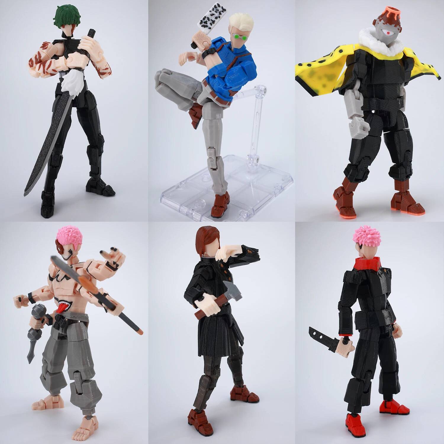 Anime Jujutsu Kaisen Action Figures 