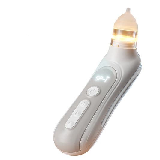 Newborn Nose Aspirator: Safe Electric Cleaner with Tunes