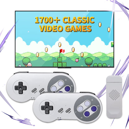 4900 Games Retro Console: HD Stick, SNES/NES Wireless Fun