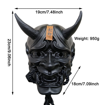 Hannya Demon Mask - High-Quality Resin for Halloween & Cosplay