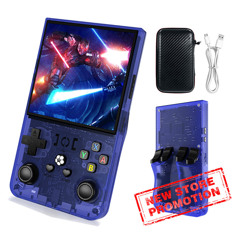 Handheld Game Console 4.0-in 4k HD IPS Screen Large Battery