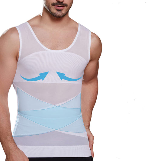 Men's Compression Shirt - Slimming & Tummy Control Tank
