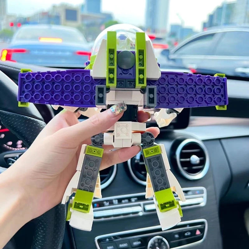 Buzz Lightyear Mecha Puzzle Building Blocks for Kids 