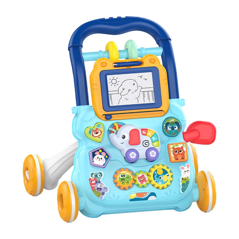 Musical Baby Walker & Drawing Board for Early Learning