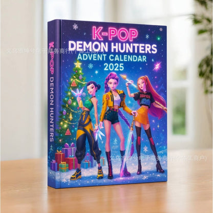 Christmas Kpop Demon Hunter Advent Calendar - 24pc Demon Hunting Mystery