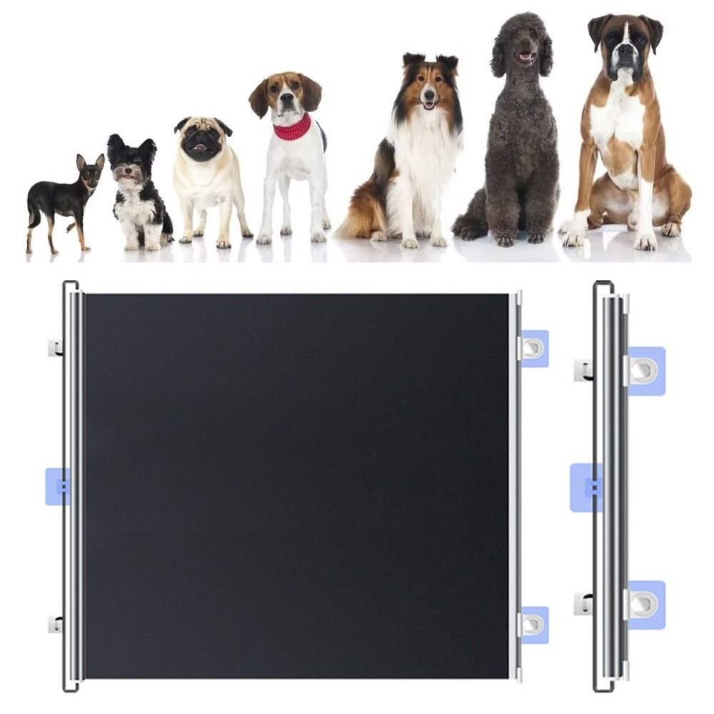 Pet Gate: Auto Retractable Baby Safe Guard Door