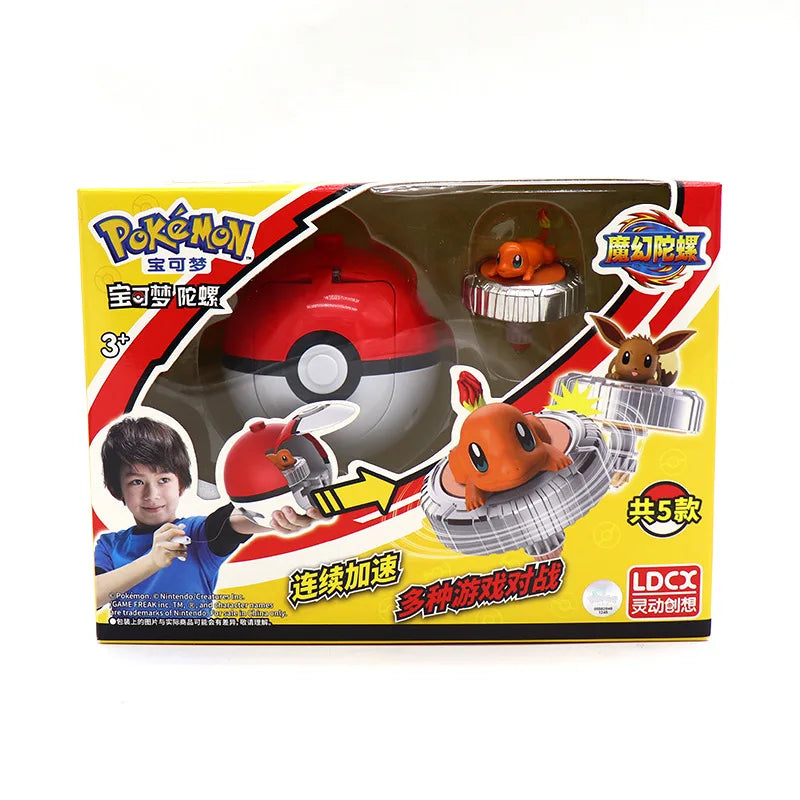 Pikachu & Charmander Combat Gyro - Pokémon Spinner Toy