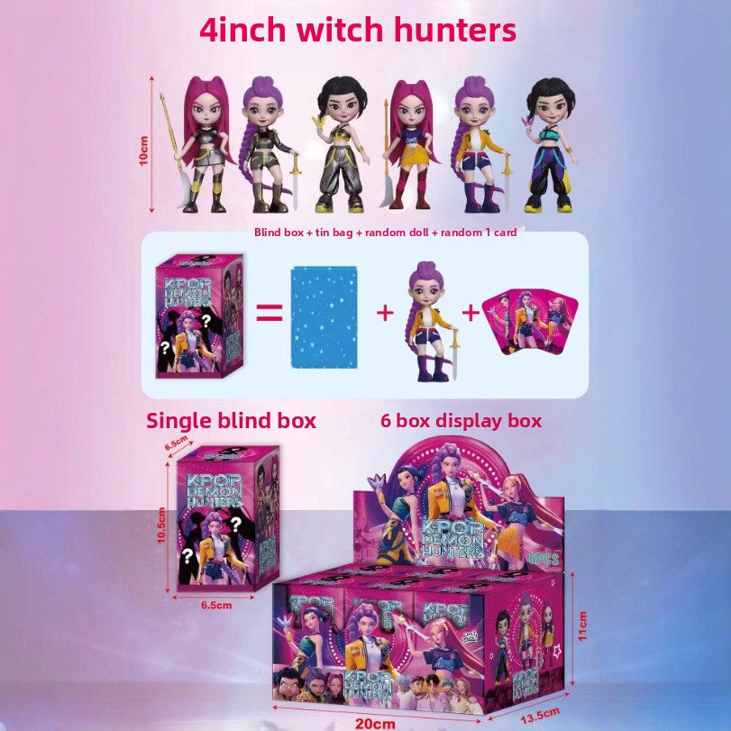 K-pop Demon Hunter Anime Figures - Kawaii Collectible Gift