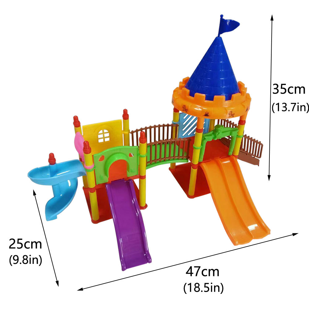 Doll Slide Toy: amusement Park Toy for Kids' Play