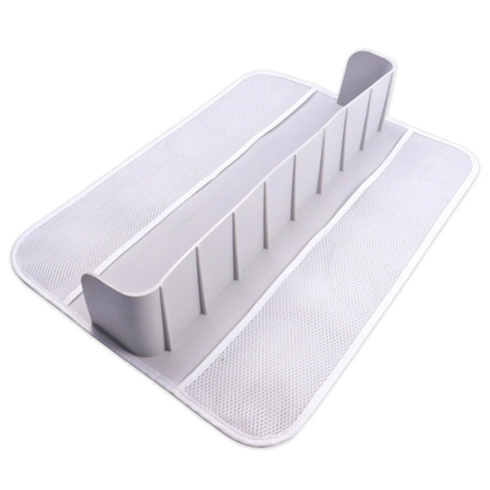 Kids Bathtub Organizer: Splash Guard, Suction Cups & Pockets
