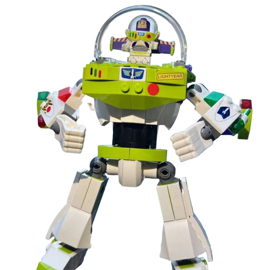 Buzz Lightyear Mecha Puzzle Building Blocks for Kids 