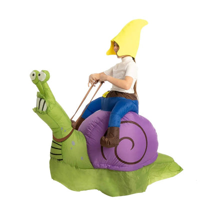 Blow Up Snail Costume for Adults - Unique Halloween Outfit