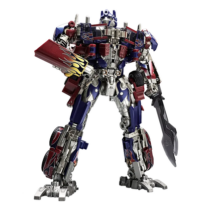 Transforming Black Gold Robot Toy - 30CM Optimus Prime, Bumblebee, Megatron