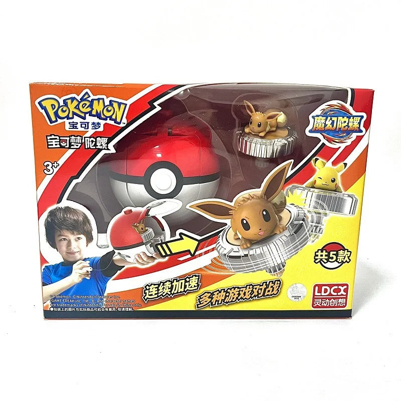 Pikachu & Charmander Combat Gyro - Pokémon Spinner Toy