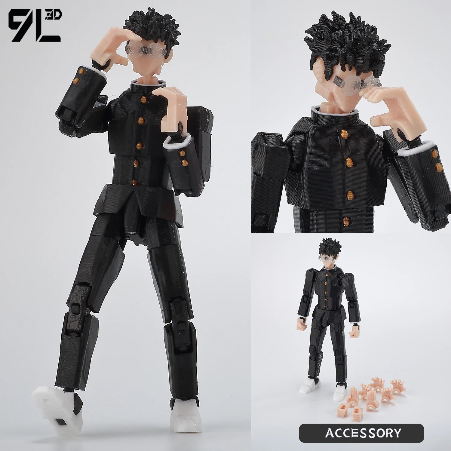Dandadan Heroes Ayase Momo and Okarun KenTakakura- Multi-Jointed Anime Figure