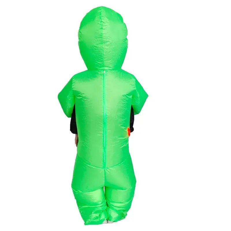 Alien Inflatable Costume - Fun Halloween Cosplay for Adults & Kids