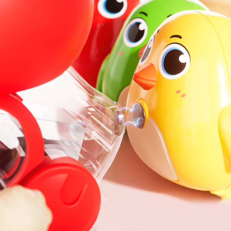 Musical Chicken Toy: Interactive Crawling & Night Light