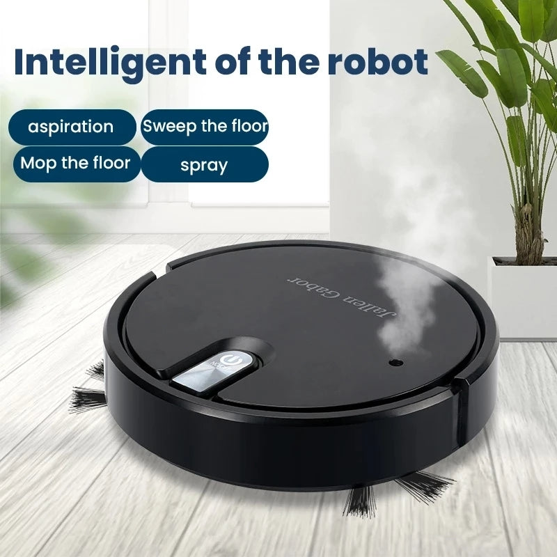 Wireless Robot Vacuum Cleaner: Quiet 5-in-1 Home Appliance