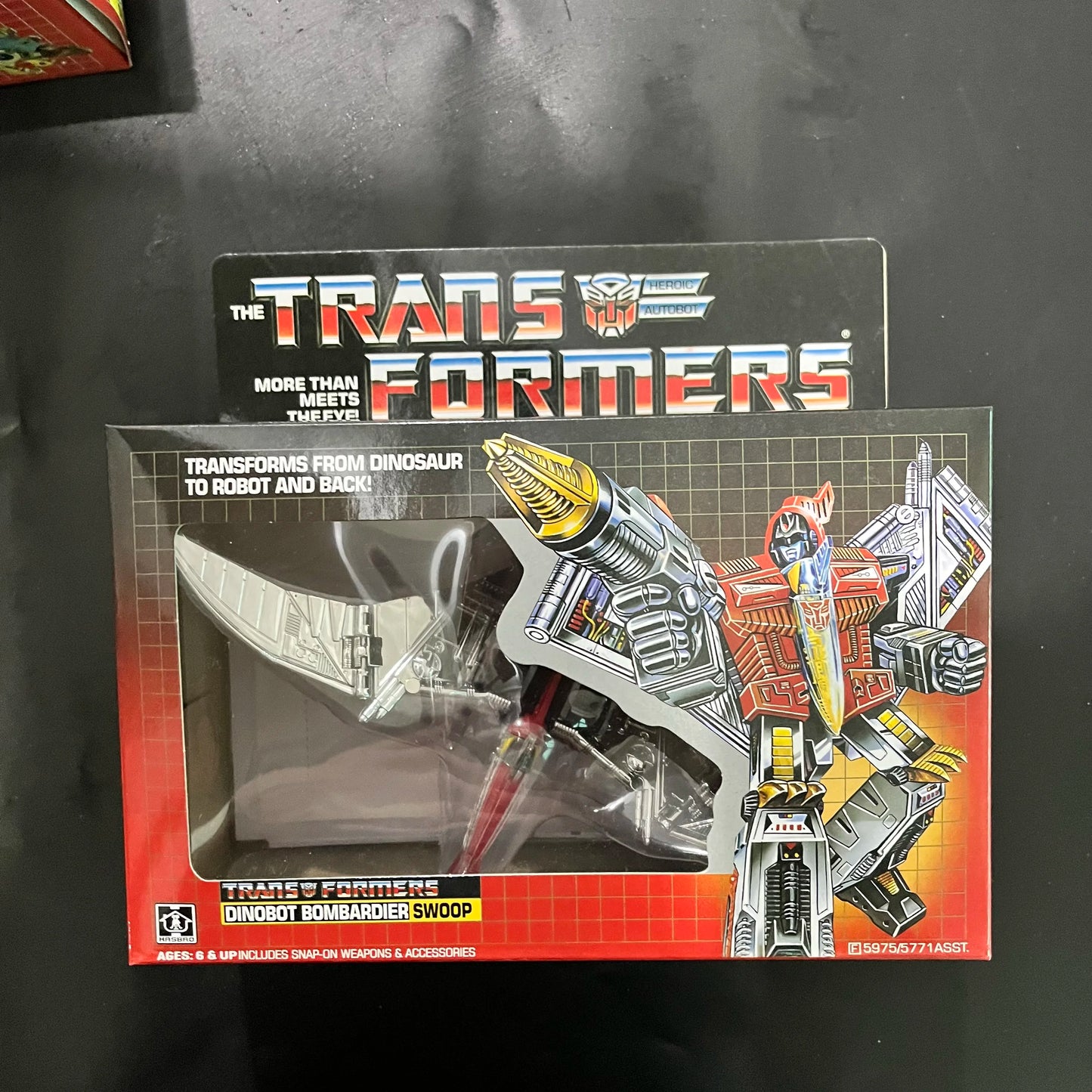 Transformers G1 Dinobots Set: Grimlock, Snarl & More