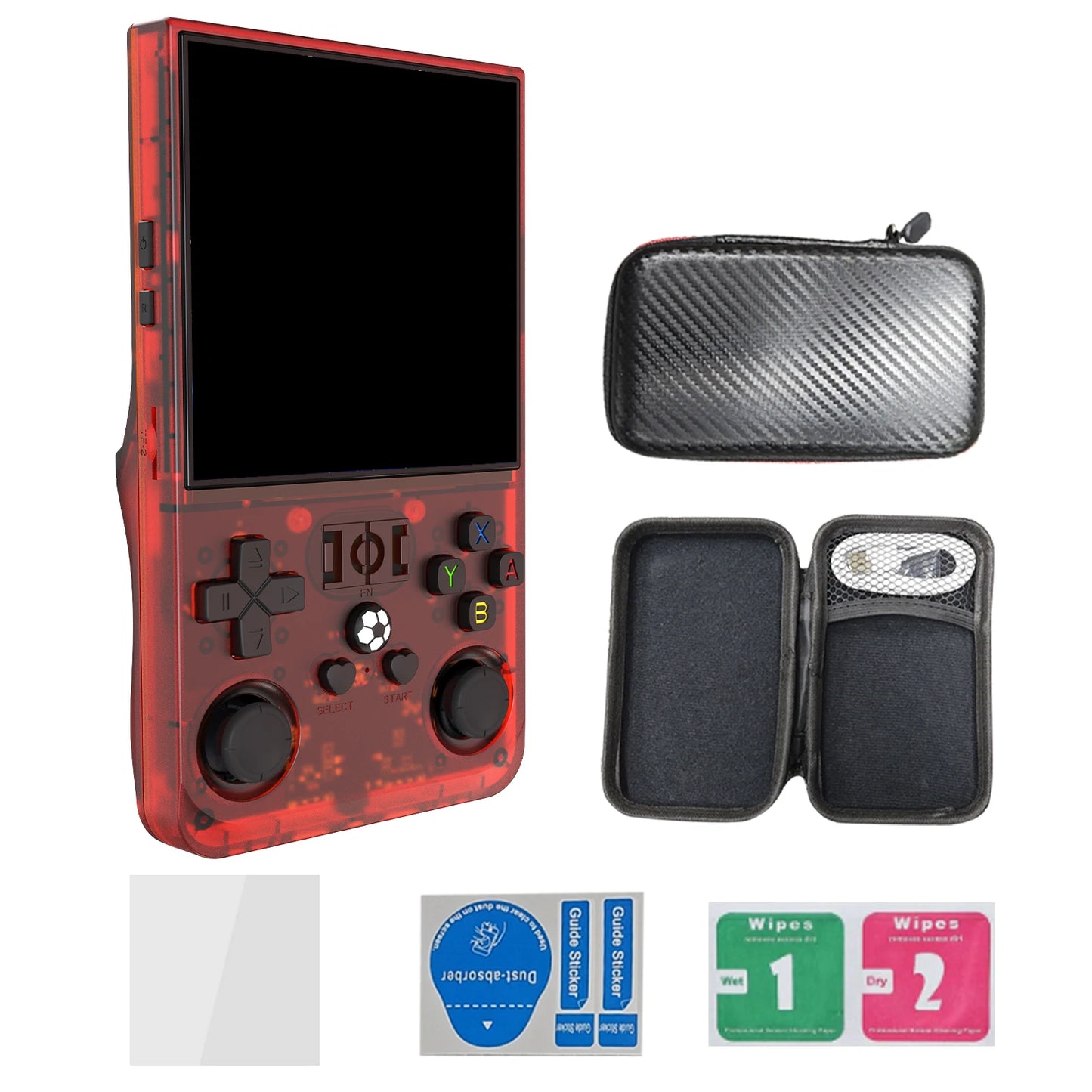 Handheld Game Console 4.0-in 4k HD IPS Screen Large Battery