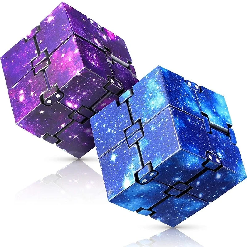 Infinity Cube Fidget Toy - Stress Relief for Kids & Adults