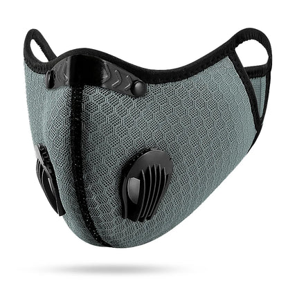 Cycling Mask with Filter - Reusable & Washable Dust Protection
