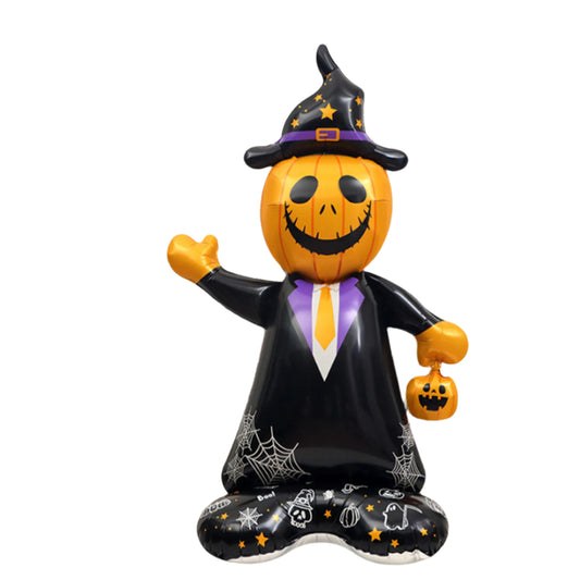 Halloween Pumpkin Man Balloon - Perfect Haunted House Decor