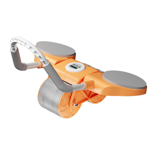 Automatic Rebound Ab Roller for Abs Workout with Timer