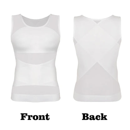 Men's Compression Shirt - Slimming & Tummy Control Tank