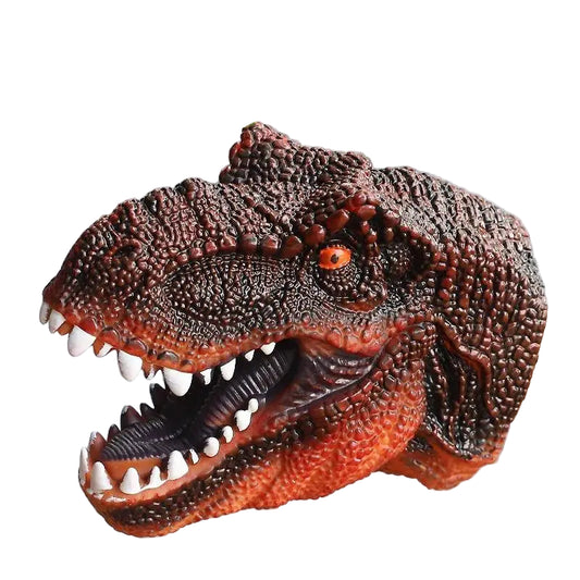 T-Rex Dinosaur Hand Puppet - Realistic Soft Toy for Kids