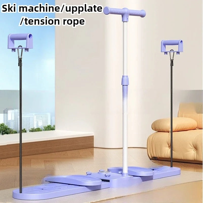 Leg & Buttocks Ski Machine: Postpartum Fitness