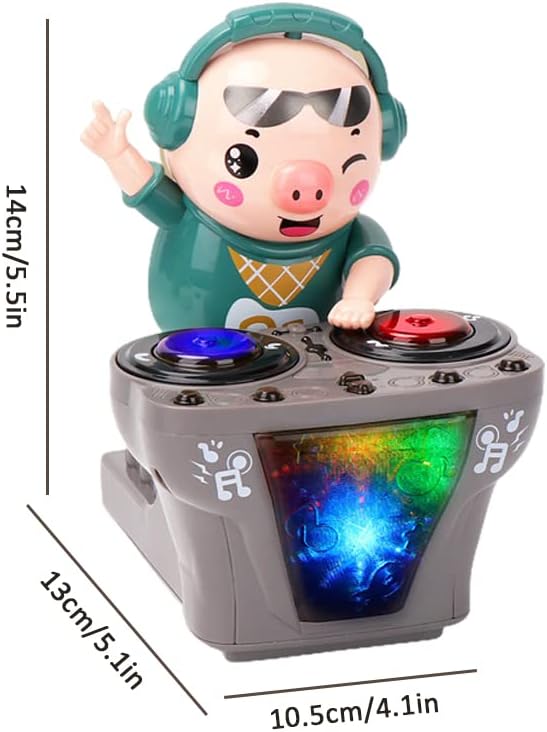 Musical LED Dancing Pig Toy - Perfect for Kids' Parties