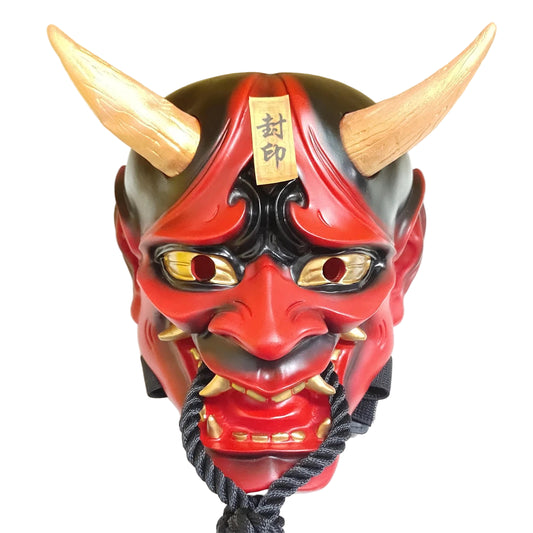 Hannya Demon Mask - High-Quality Resin for Halloween & Cosplay