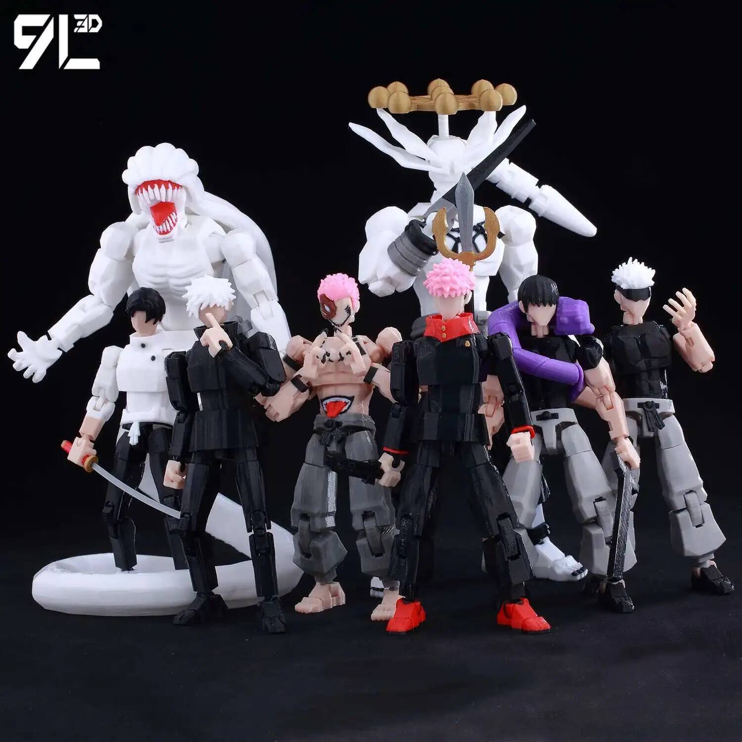Anime Jujutsu Kaisen Action Figures 